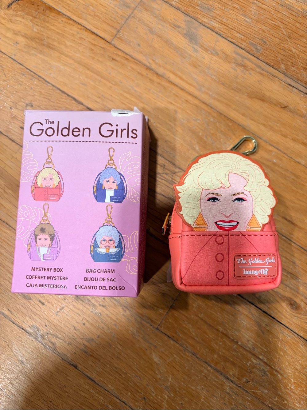 The Golden Girls Rose Loungefly Bag Charm